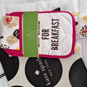 NEW Kate Spade 3 Pc Kitchen Set "All in Good Taste"